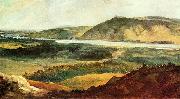 Johann Christian Brand Donaulandschaft bei Wien oil on canvas